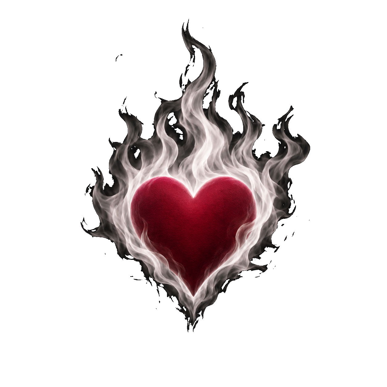 flaming heart